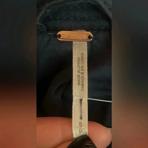 Free People cadet coat sailor military core jacket navy - Picture 6 of 6